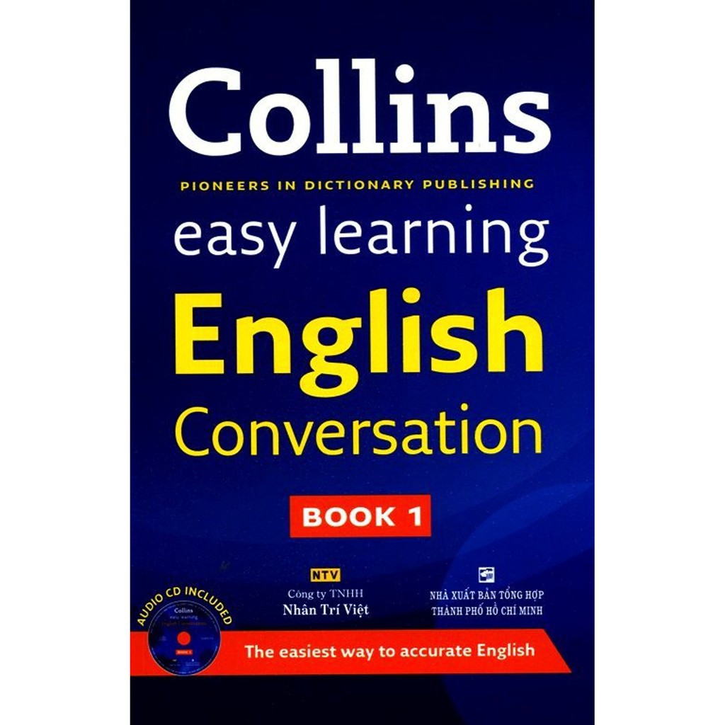 NS Minh Tâm - Sách - Collins Easy Learning English Conversation (Book 1) - Kèm CD