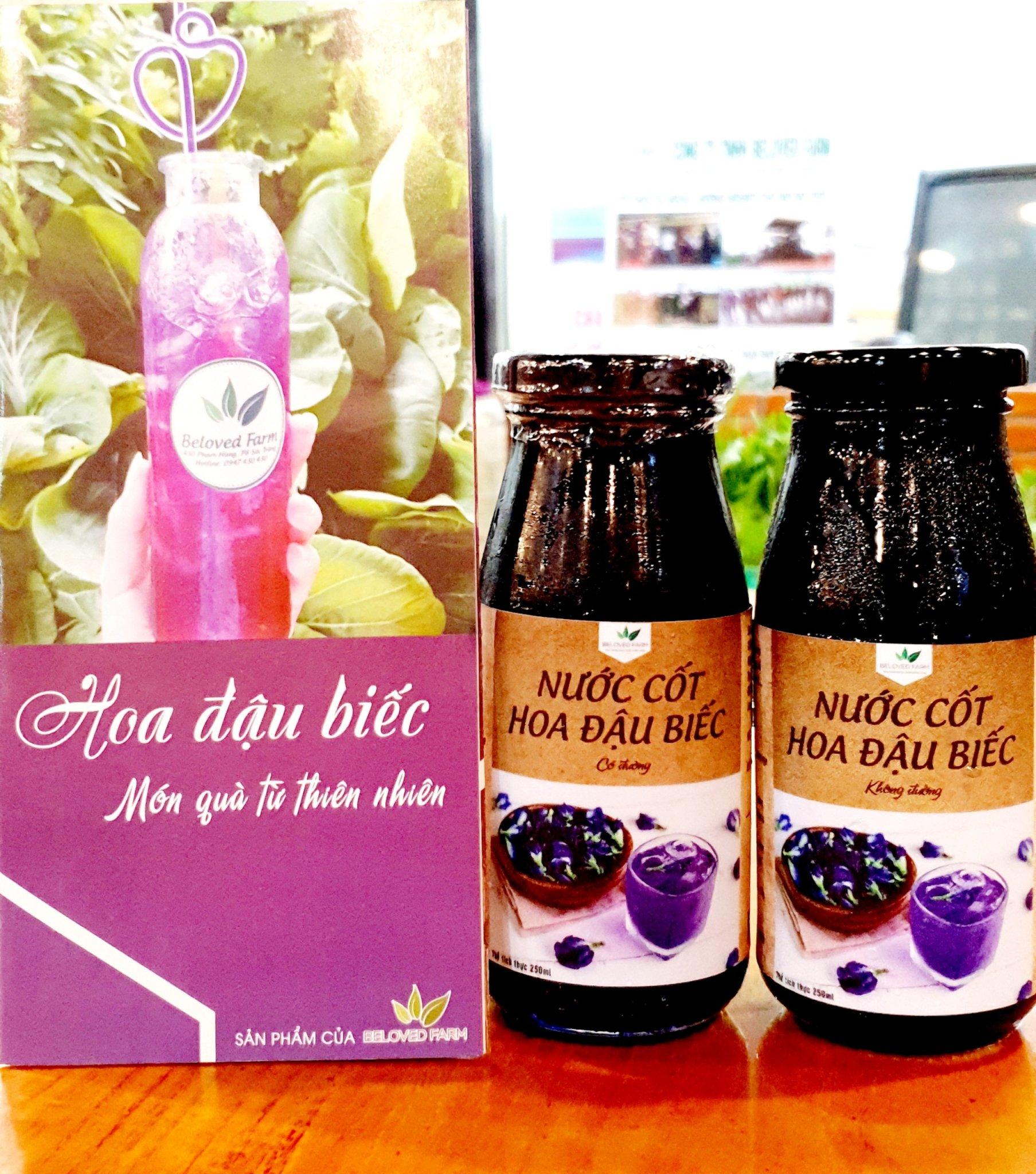 Nước cốt hoa đậu biếc