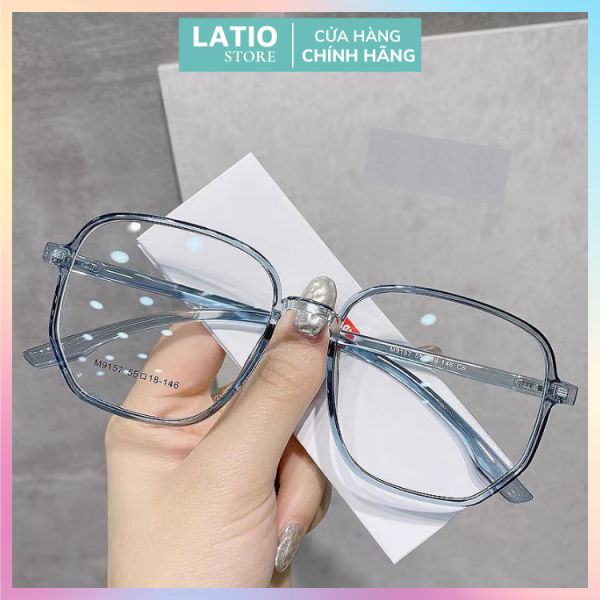 Giá bán Mắt kính nữ thời trang LATIO cao cấp 2021 kính được thiết kế gọng nhựa siêu bền với nhiều mầu sắc cá tính phù hợp với nhiều khuôn mặt KM12