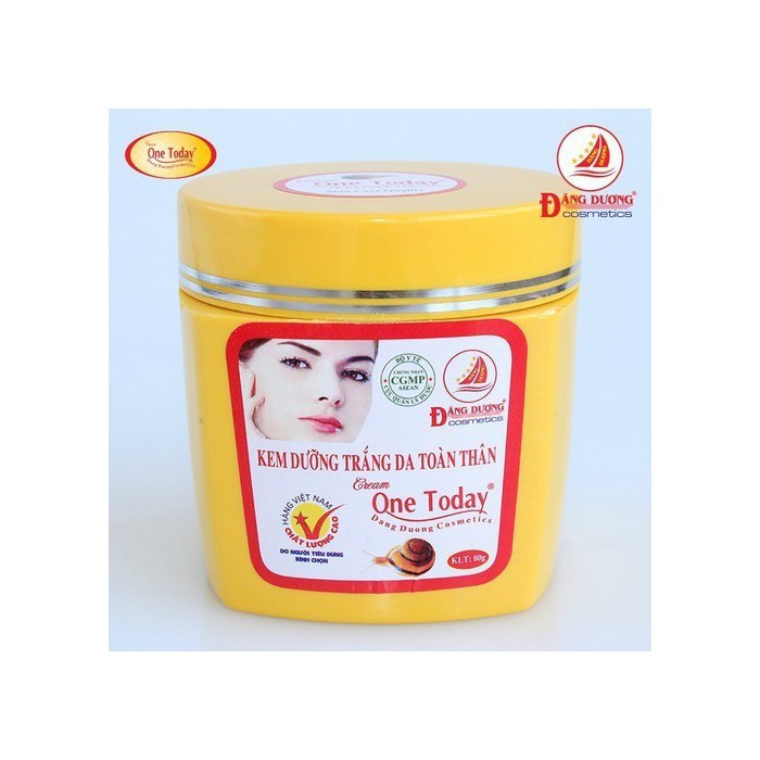 Kem dưỡng trắng da toàn thân today 80g