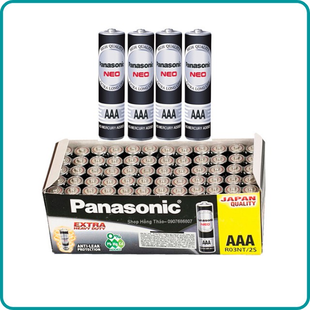Hộp Pin Tiểu Panasonic AA (60 viên) chính hãng
