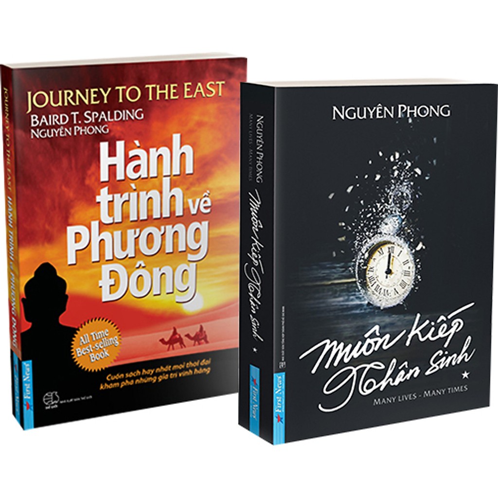 Sách - Combo 2 Cuốn: Muôn Kiếp Nhân Sinh & Hành Trình Về Phương Đông - First News