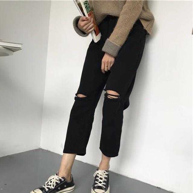Quần kaki rách lỡ DPH1119
