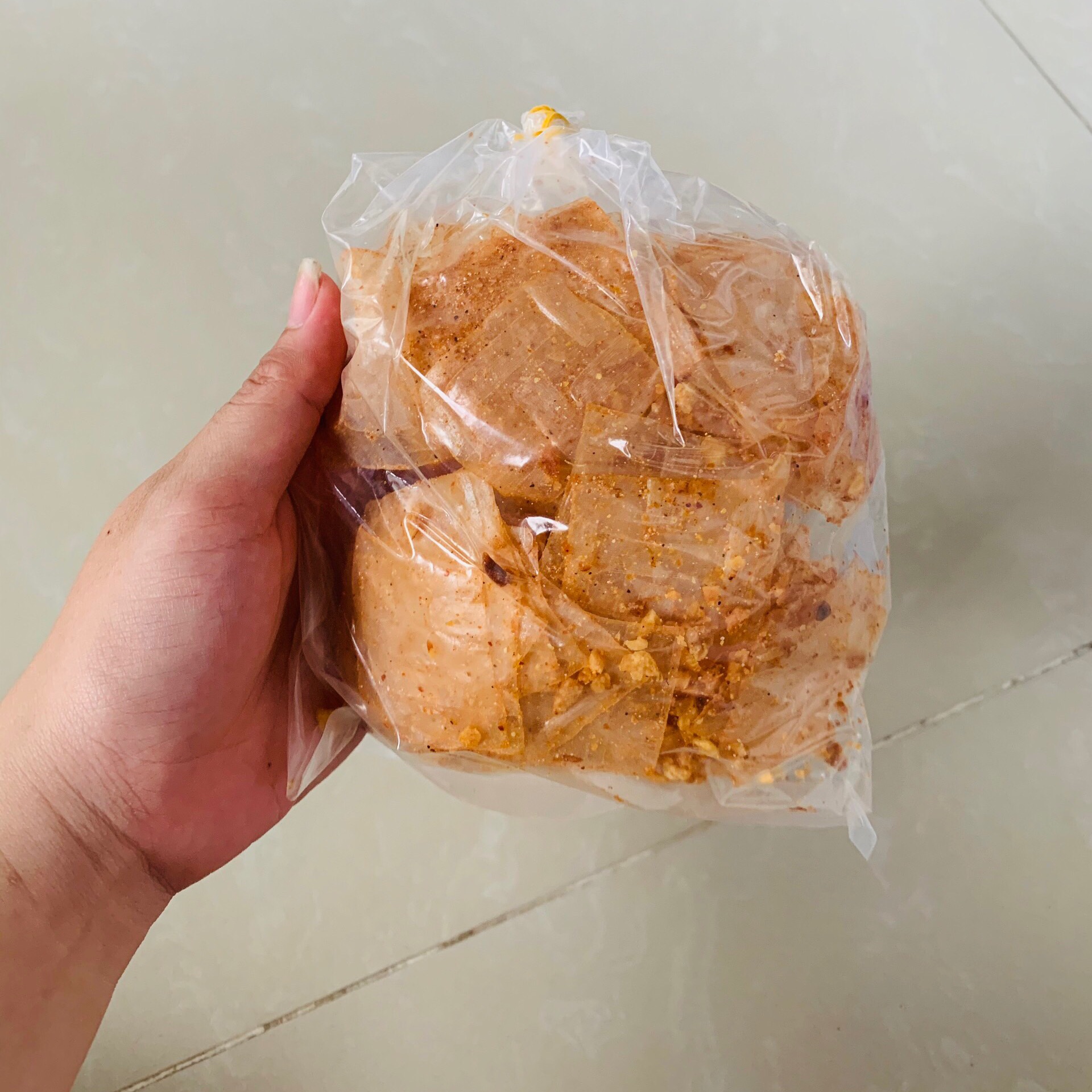 [HCM]Bánh tráng muối tỏi