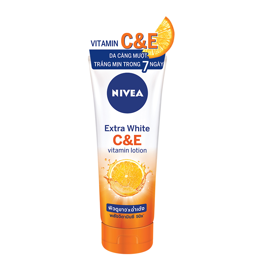 Sữa dưỡng thể nivea extra white c&e 180ml