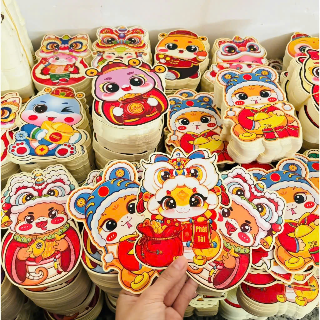 Bao Lì Xì Chibi Siêu Cute 2025