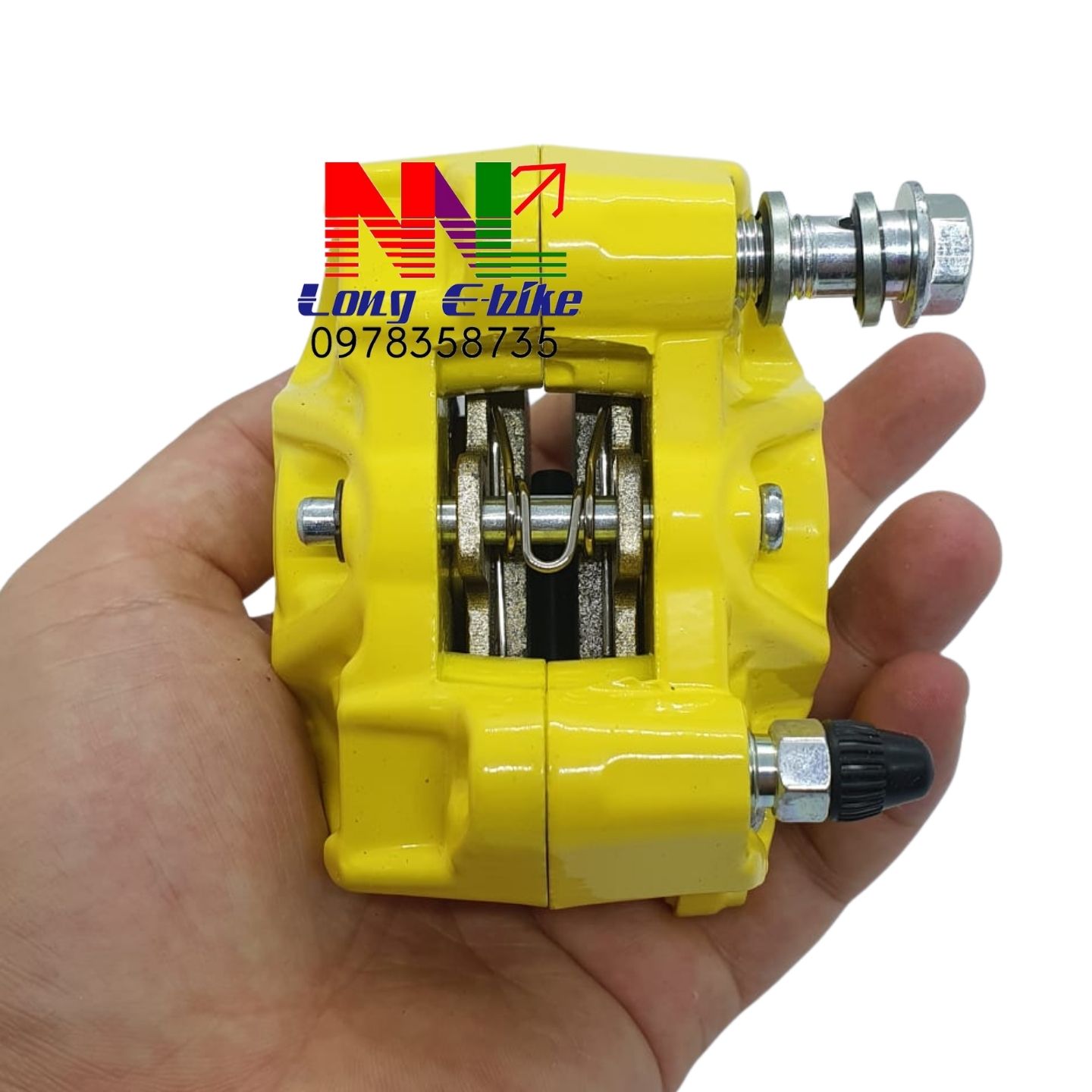 heo dầu trước sau 2 piston đối xứng