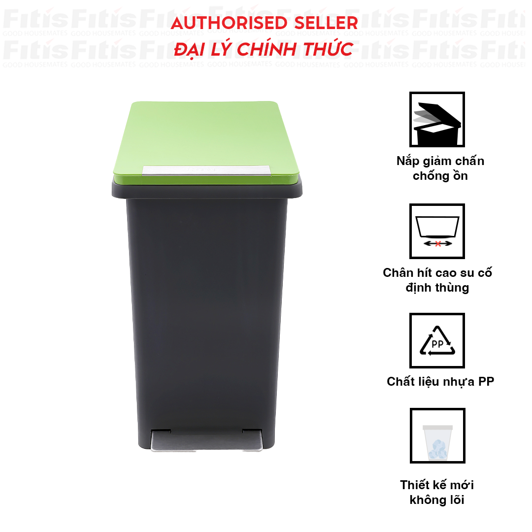 Thùng Rác Fitis Compact Bin (10L)