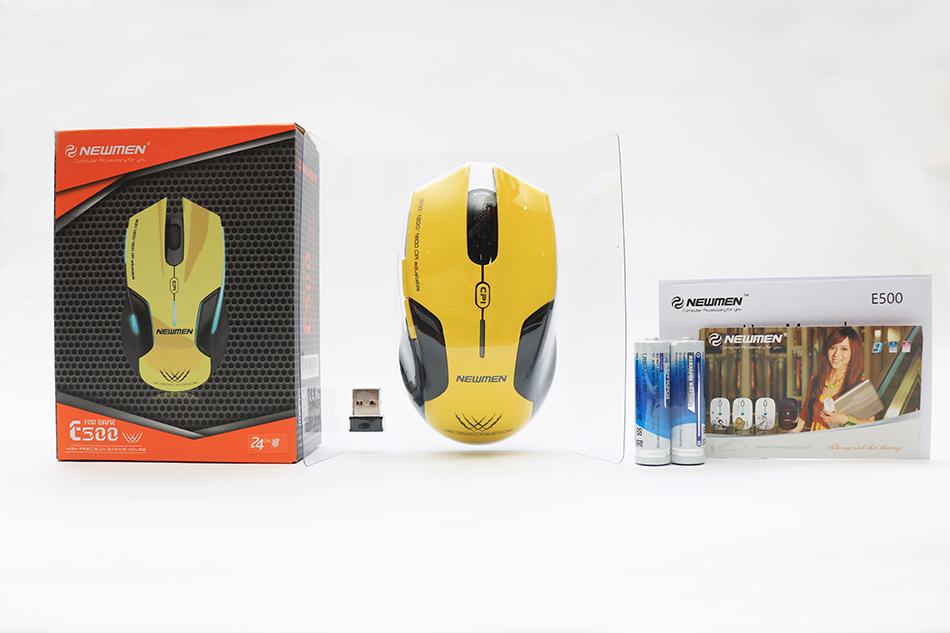 Chuột máy tính GAMING Không dây Newmen E500