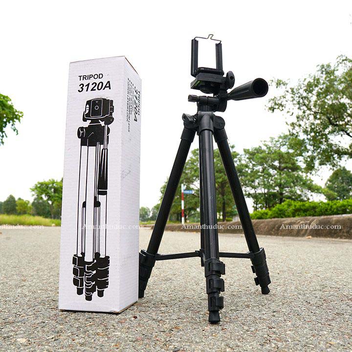 [HCM] [LOẠI MỚI 2021] Chân máy ảnh, Gậy chụp hình Tripod 3120