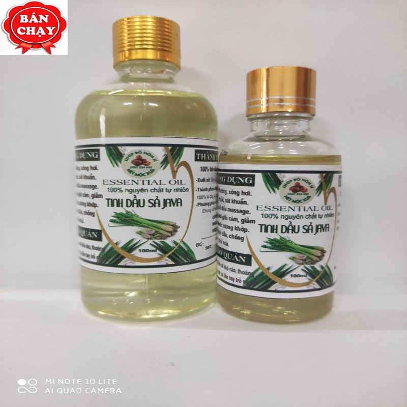 Tinh Dầu Sả JaVa 100% Thiên Nhiên Nguyên Chất 50ml