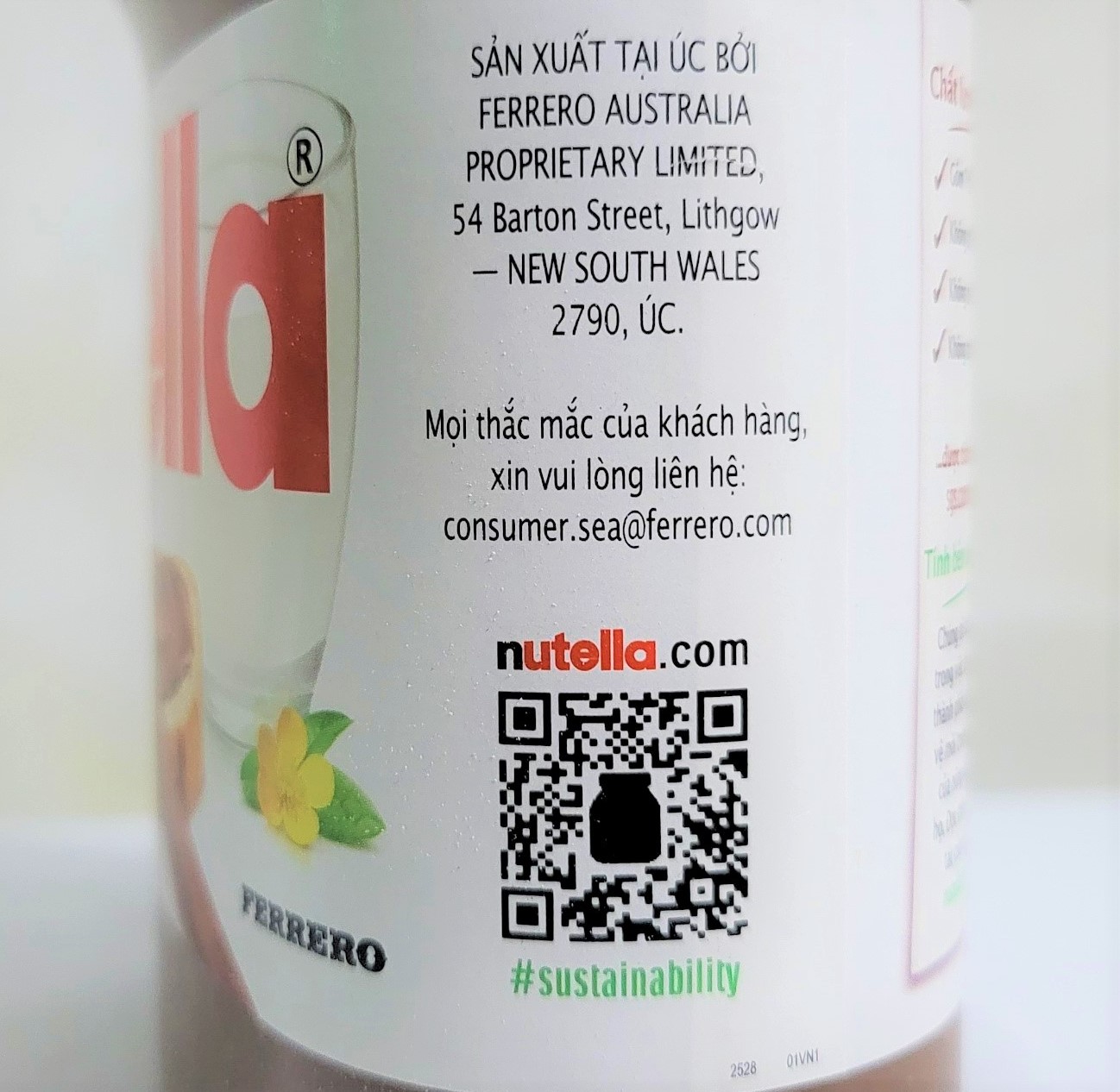 [HỘP (nhựa) LỚN 680g] BƠ HẠT PHỈ PHẾT CACAO [Australia] NUTELLA Hazelnut Spread with Cocoa