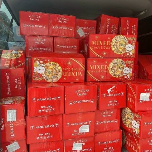 Thùng 2 kg- Bánh mix đài loan
