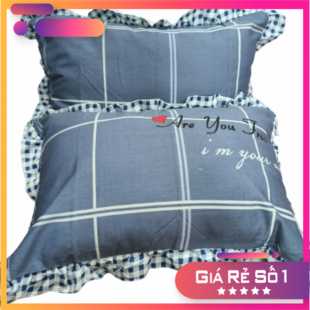 (Xả hàng) Vỏ gối nằm giá rẻ đẹp poly 46x65cm (Được lựa mẫu)