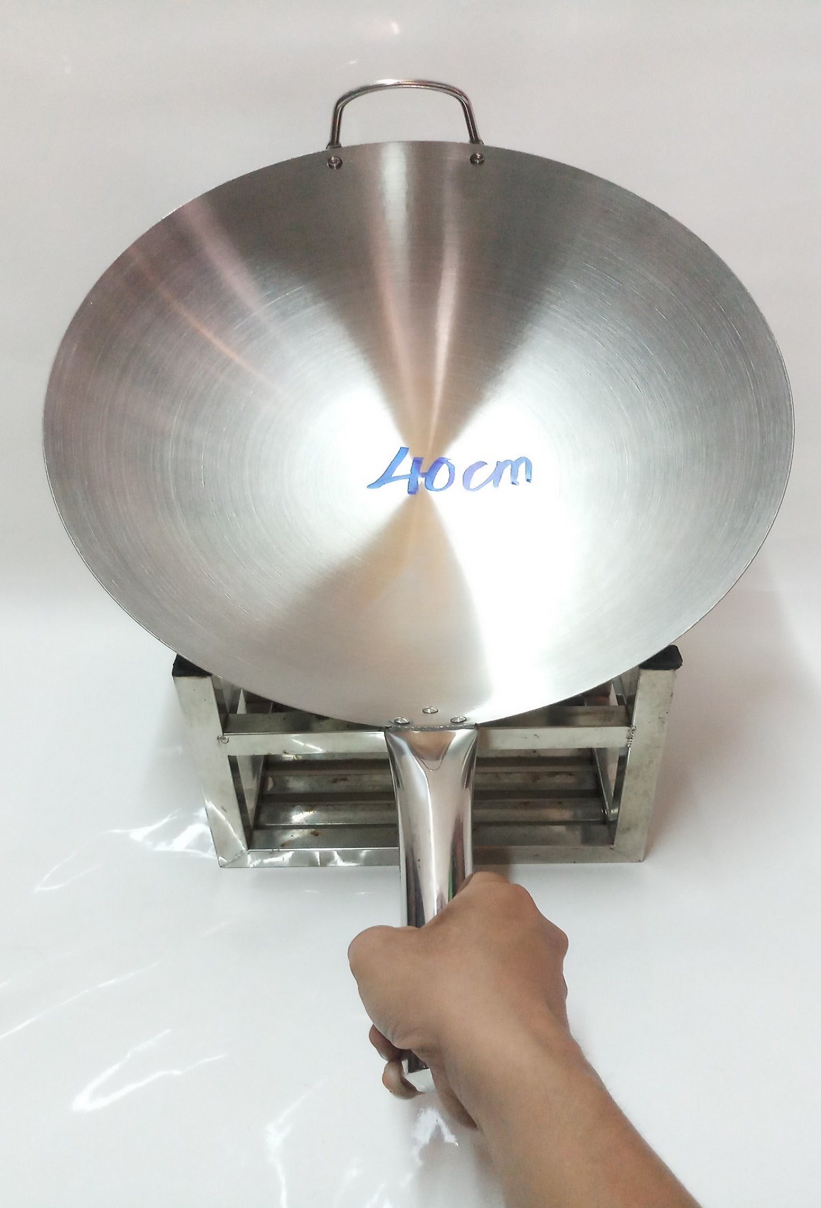 CHẢO (QUÁNH) CÁN INOX 40CM CAO CẤP SÁNG BÓNG KHÔNG RỈ SÉT. | Lazada.vn
