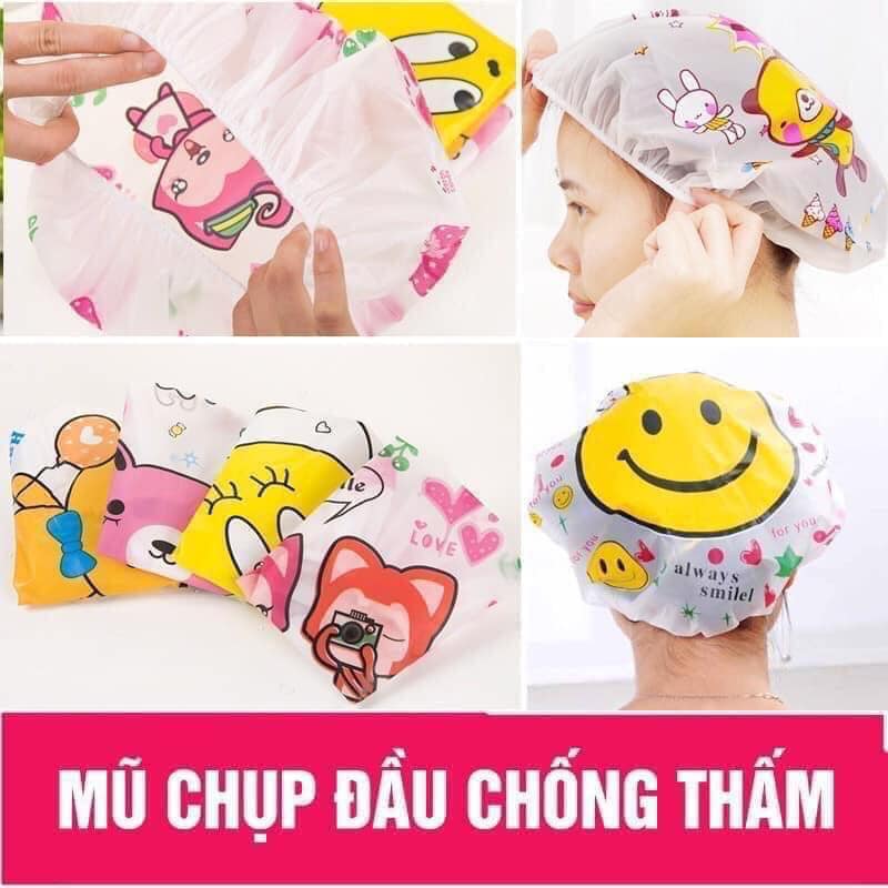 Mũ chụp tóc khi tắm siêu cute (TC0100)