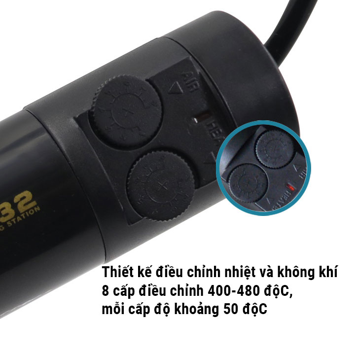 Máy khò nhiệt cầm tay LK 8032