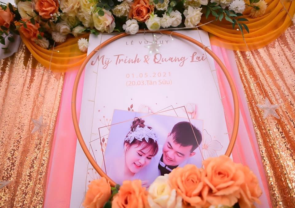 Bảng Welcome trang trí đám cưới MS 147