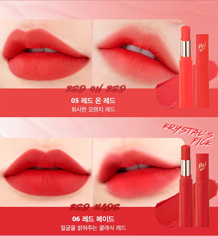 Son Thỏi CLIO Hiệu Ứng Lì Nhẹ MAD MATTE STAIN LIPS
