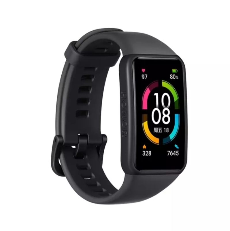 Honor Band 6 Smart Wristband Full Screen 1.47 AMOLED Swimming Waterproof Bluetooth Fitness Sleep Heart Rate Monitoring Music 6