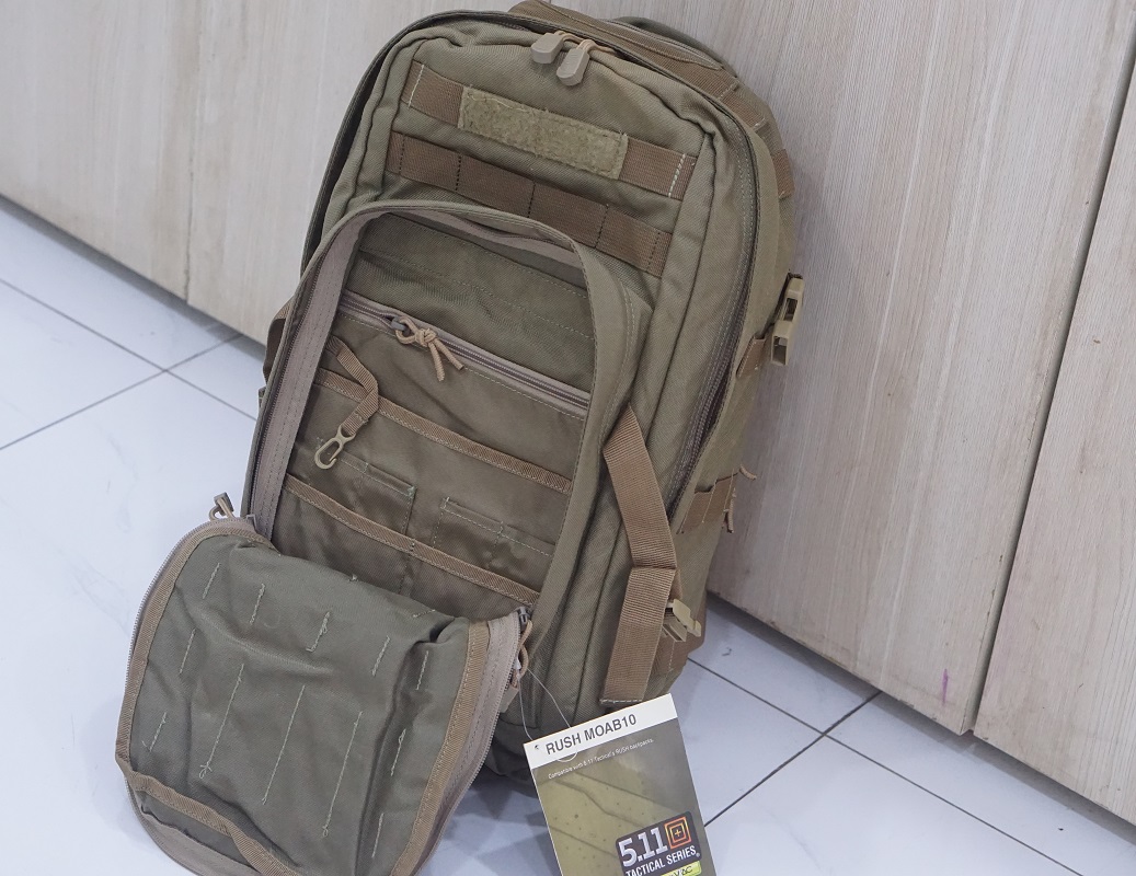 Balo, phượt 511 Tactical Moad 10.(Kèm patch dán 511)