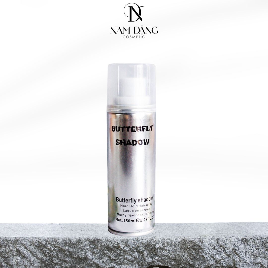 Gôm Xịt Tóc nam-nữ Butterfly Shadow 150ml-320ml-600ml