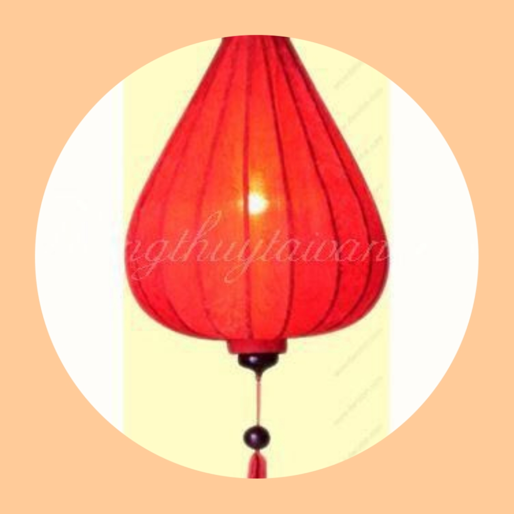 Đèn lồng đỏ củ tỏi Hội An(35cm,45cm,60cm) - trang trí