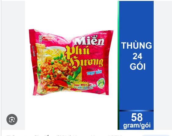 Miến phú hương thịt bằm 55gr
