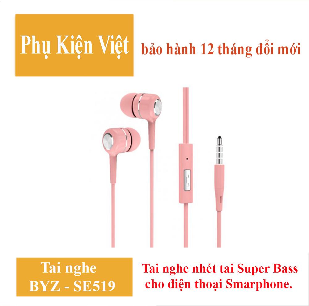 [HCM]Tai Nghe Nhét Tai BYZ SE519 Super Bass