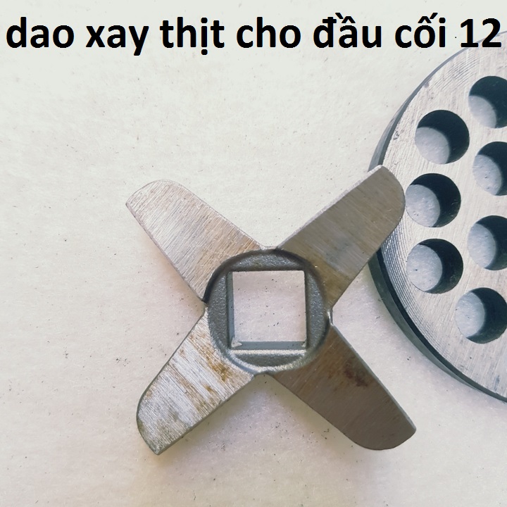 dao xay thịt cho máy đầu đùn cối 12 - cối xay thịt