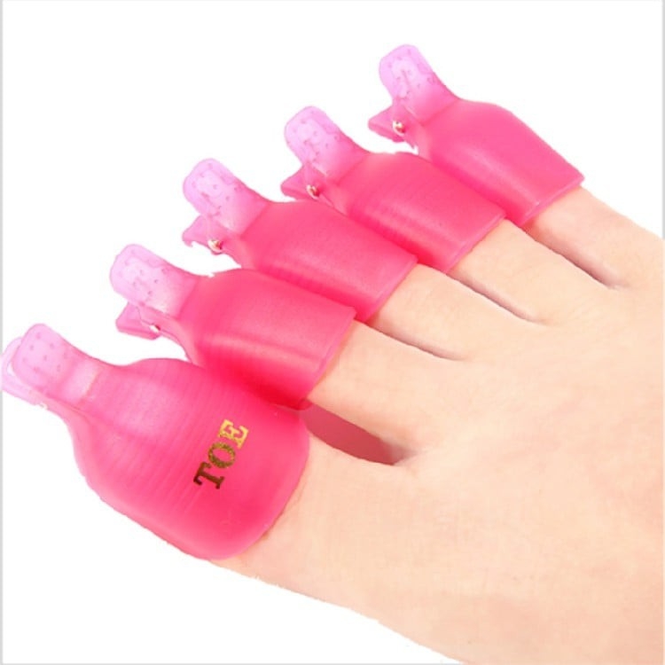 Set 5 cái kẹp ủ móng tháo gel - BYH103