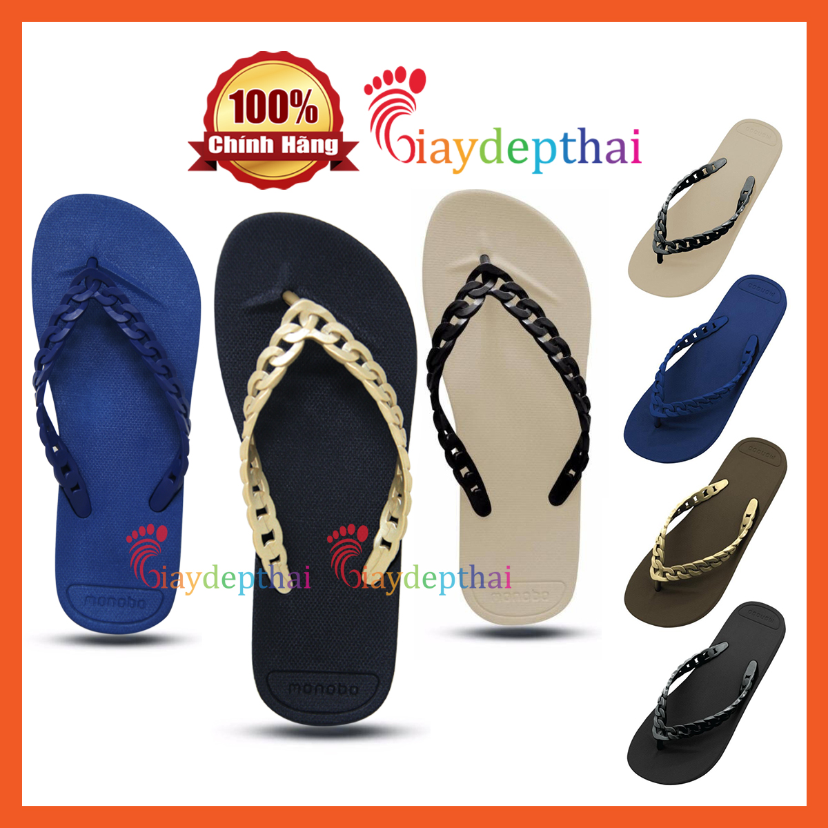 Dép Kẹp Nữ Thái Lan Monobo Jina 3