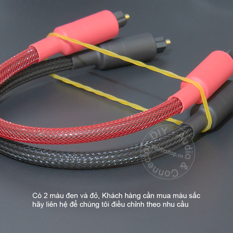 Dây optical DIY 15Cm đến 1 mét cắm cho DAC AMP - Cáp audio quang toslink