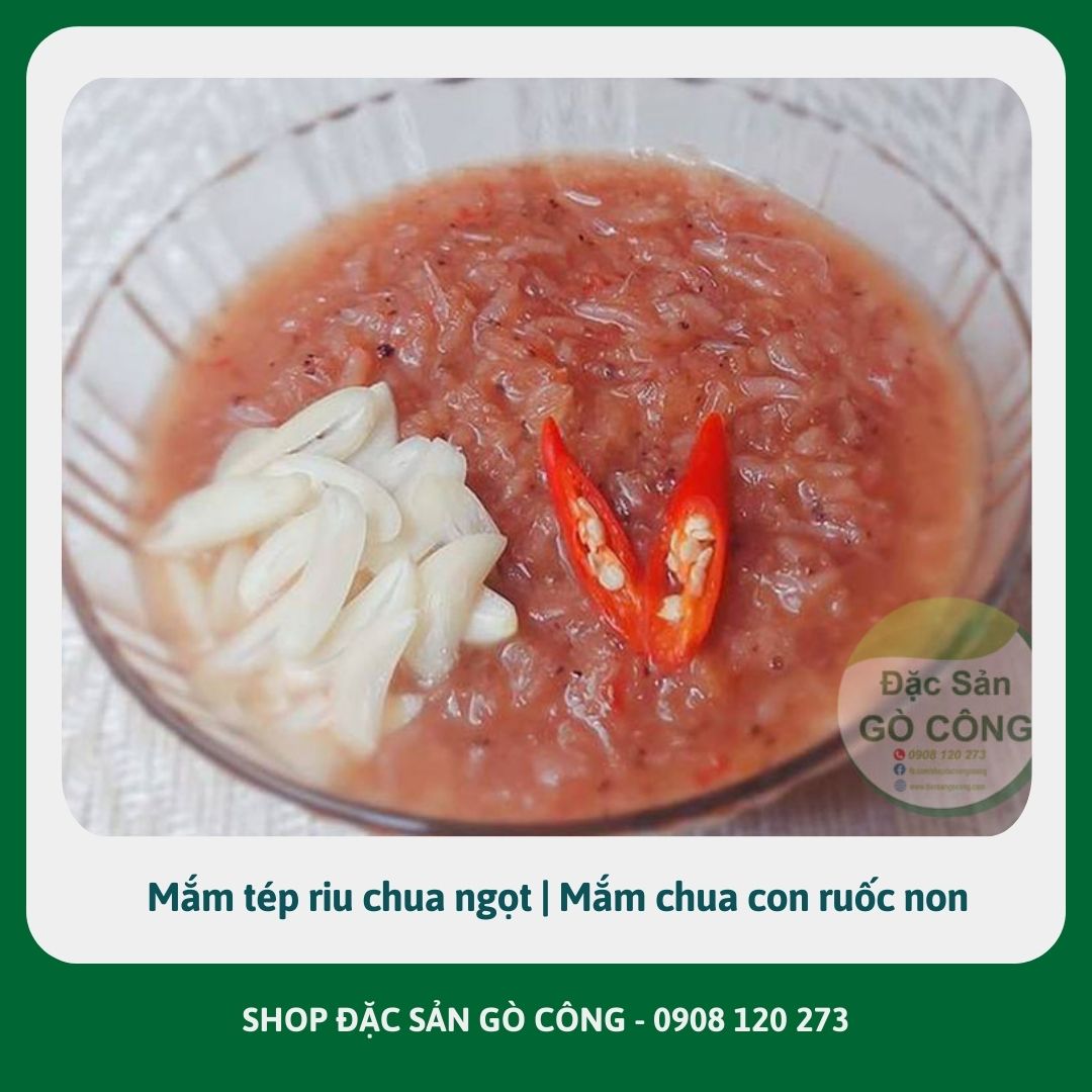 Mắm tép riu xứ Gò hủ 500gr