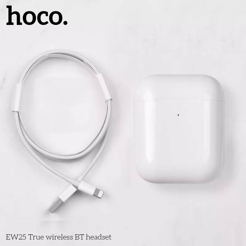 Bluetooth earphones TWS HoCo EW25 V5.3-pin part 4H (white)