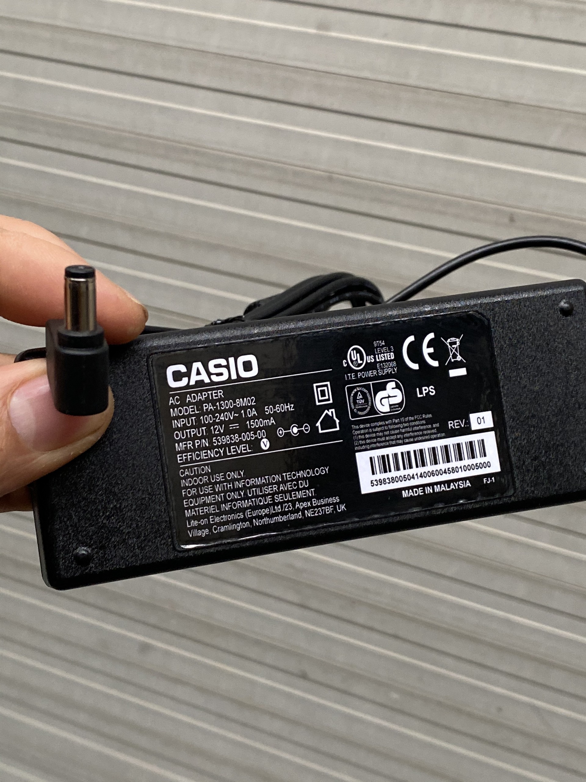 Dây nguồn đàn organ casio ctk 5000 bảo hành 12 tháng