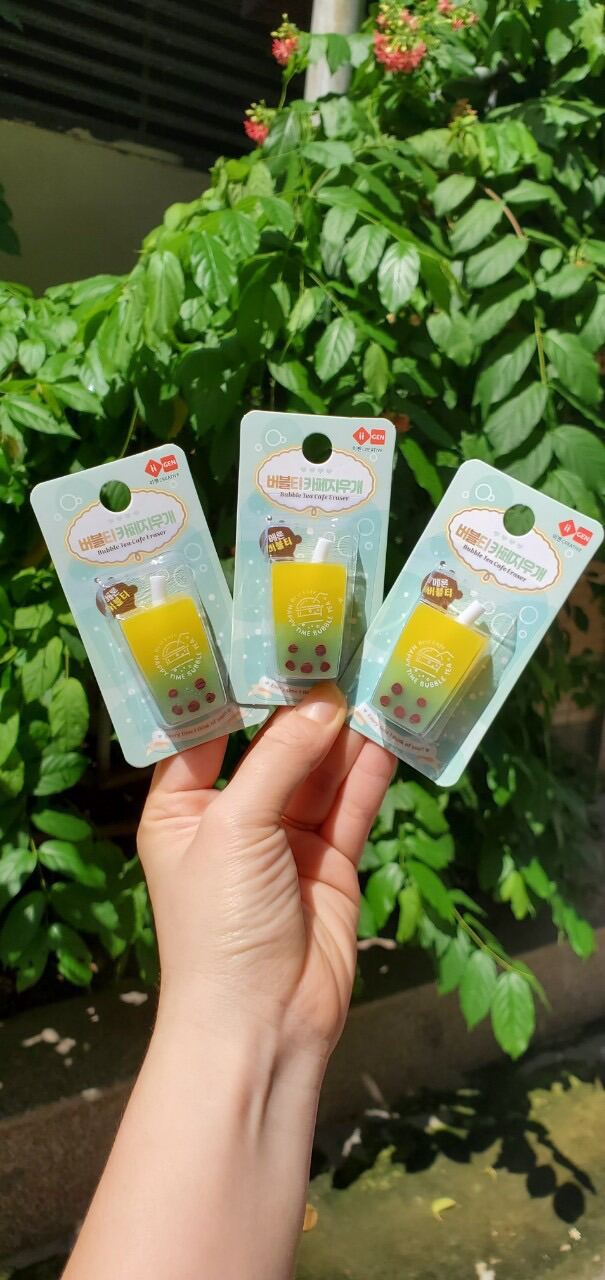 [MUA 2 GIẢM 5%]Gôm/Tẩy bút chì mẫu trà sữa xinh xắn