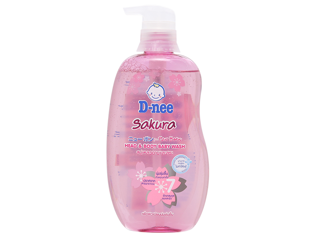 Sữa tắm gội Dnee thái lan cho bé 380ml