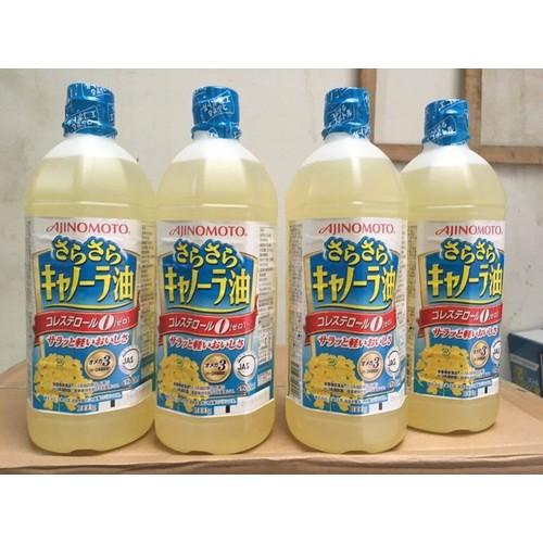 Dầu hạt cải Nhật Bản chai 1 lít