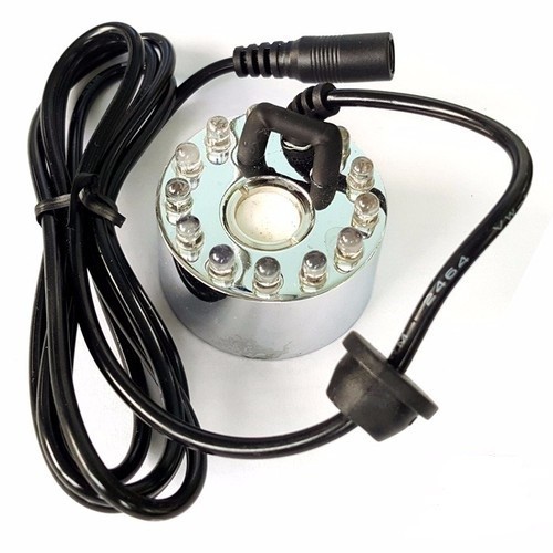 Máy Phun Sương Tạo Khói Mini + Adapter + Đèn Led