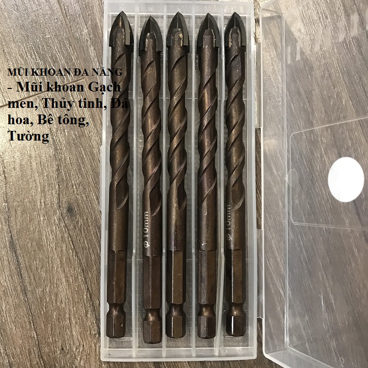Mũi khoan bãi nhật đa năng 10mm