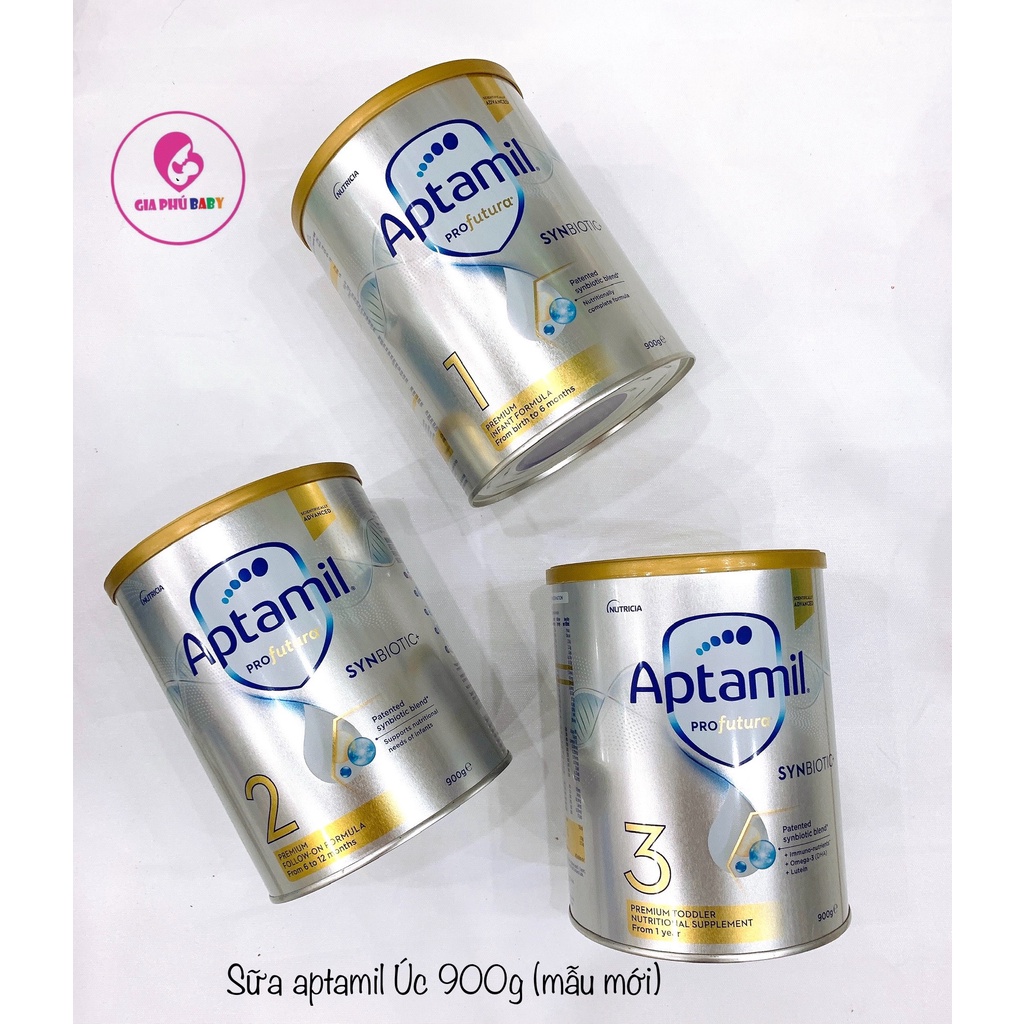 Sữa hộp aptamil úc ( 900g - số 1-2-3-4) mấu mới