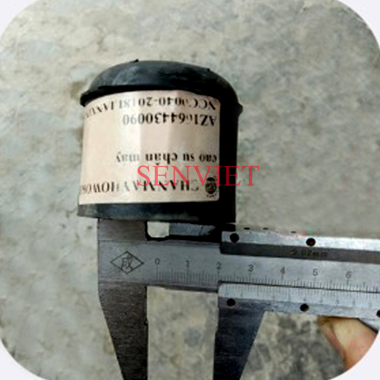 Cao Su Hạn Chế Lật Cabin Howo A7 375 420
