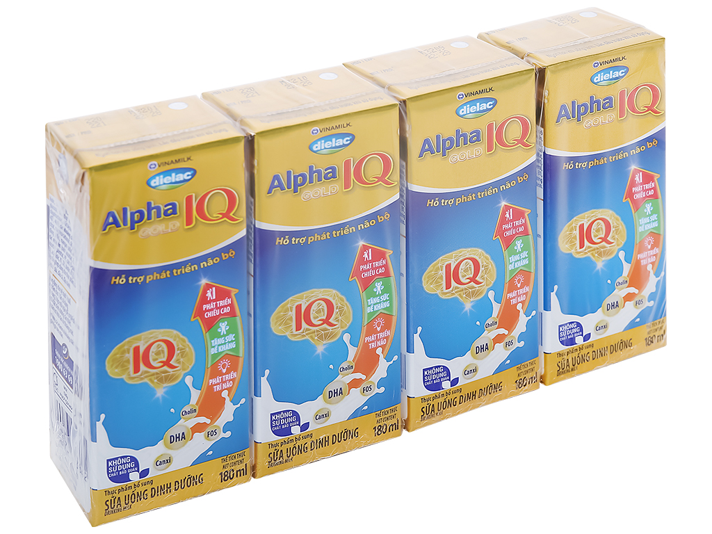 Sữa Bột Pha Sẵn Alpha gold 180ml