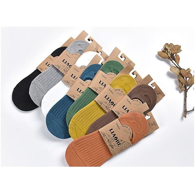 Set 5 đôi tất lười len tăm nữ