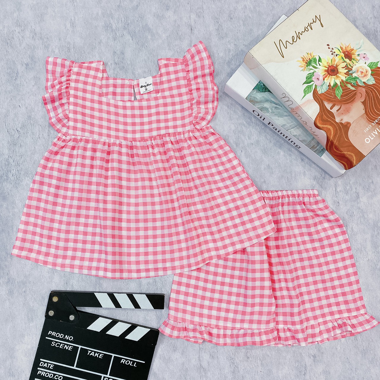 Đồ bộ tole lanh bé gái bộ tole mạc nhà bé gái shop thỏ baby kids