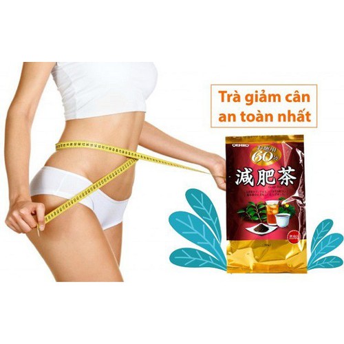 Trà thảo mộc giảm mỡ ở bụng Nhật Bản