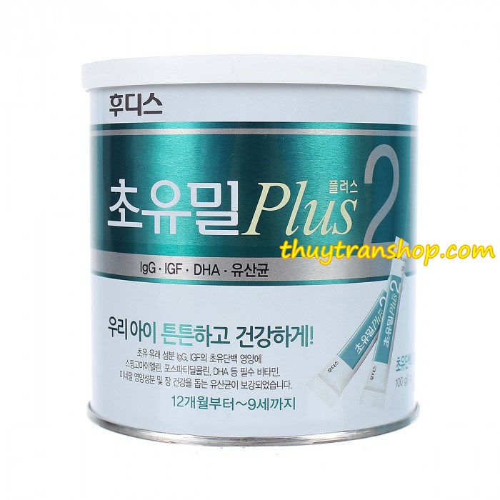 Sữa non/men vi sinh Hàn Quốc lon 100g