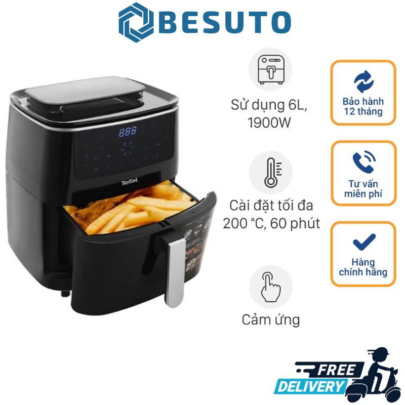 Tefal Easy Fry Grill and Steam XXL 3-in-1 Air Fryer, FW2018