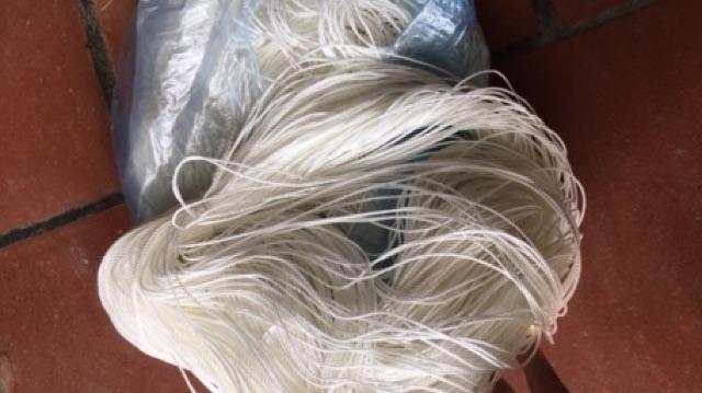 0.5 kg dây dù trắng 6mm dây đan lưới, thả diều, câu cá
